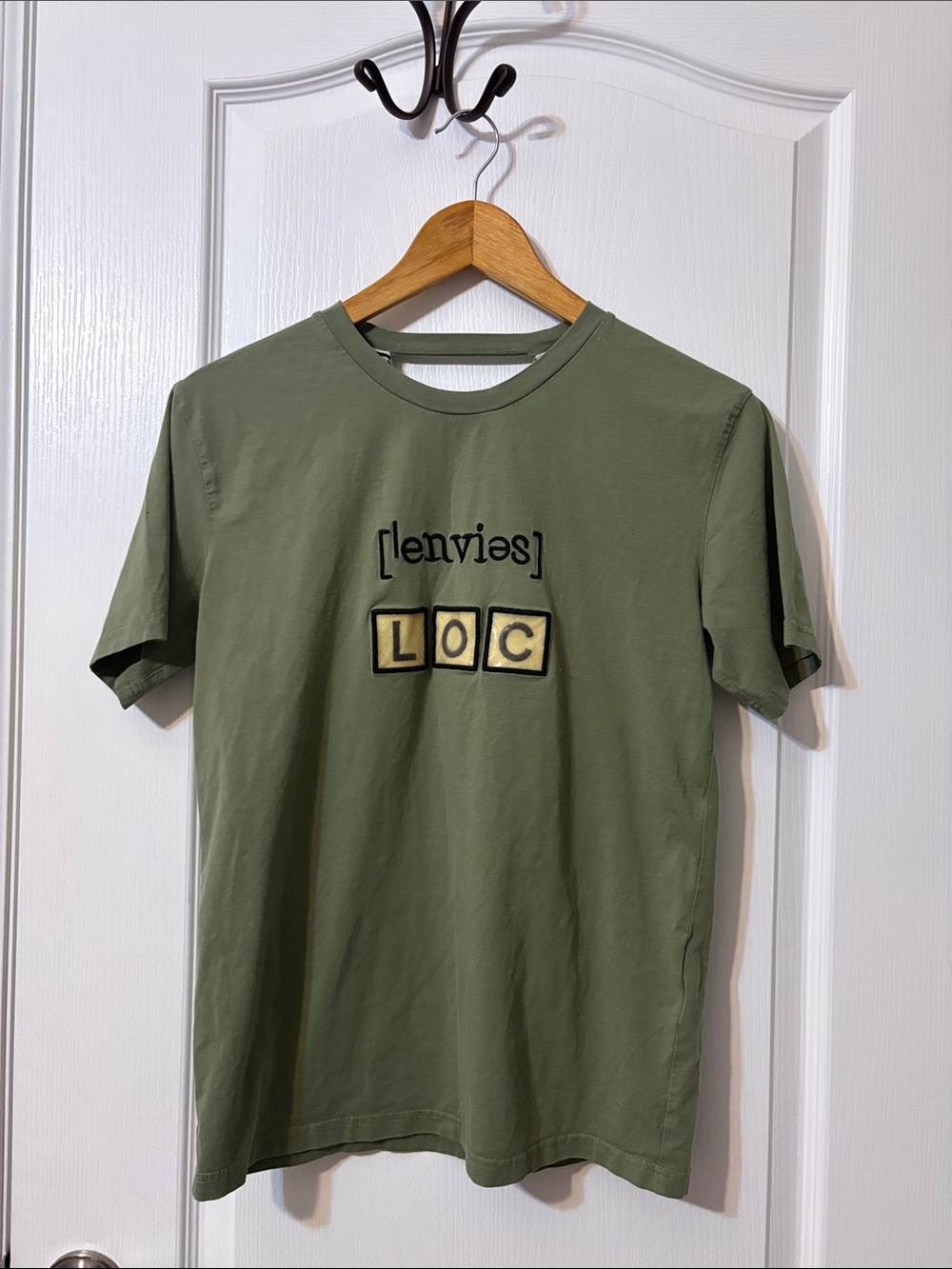 LOC Olive Green Graphic Tee